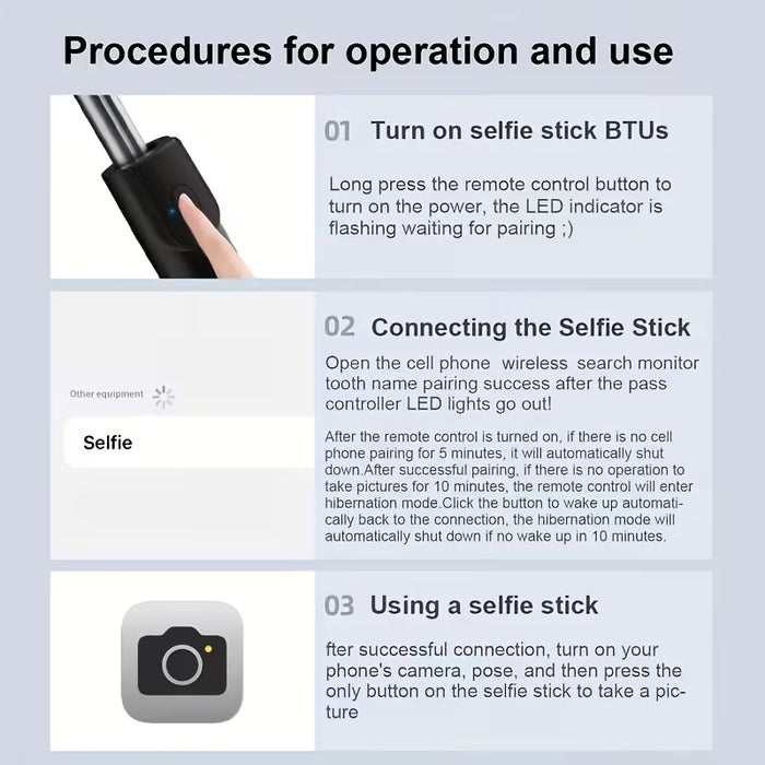 Trípode Selfie Stick Multifuncional con Luz LED, Soporte Ajustable para Teléfono con Control Remoto Inalámbrico