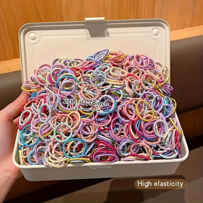 300 piezas de Ligas Elásticas Duraderas para el Cabello