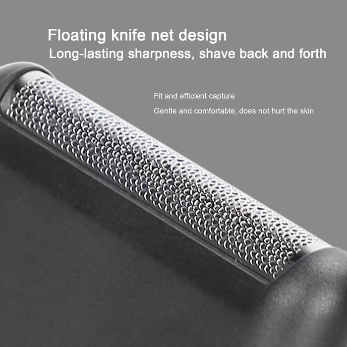 Afeitadora de viaje USB - C, afeitadora eléctrica recargable por USB, afeitadora de barba - Quierox - Tienda Online