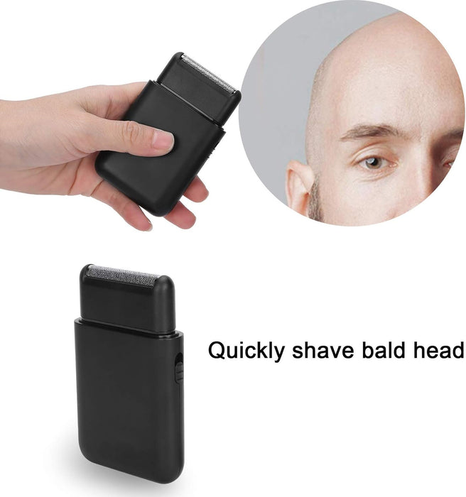 Afeitadora de viaje USB - C, afeitadora eléctrica recargable por USB, afeitadora de barba - Quierox - Tienda Online