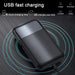 Afeitadora de viaje USB - C, afeitadora eléctrica recargable por USB, afeitadora de barba - Quierox - Tienda Online