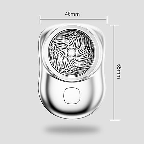Afeitadora eléctrica portátil, mini afeitadora eléctrica, recargable por USB, impermeable - Quierox - Tienda Online