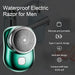 Afeitadora eléctrica portátil, mini afeitadora eléctrica, recargable por USB, impermeable - Quierox - Tienda Online