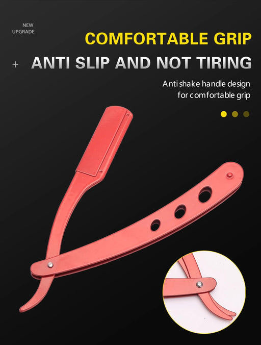 Afeitadora Manual de barbería, estante para maquinilla de afeitar recta, salón de hombres - Quierox - Tienda Online