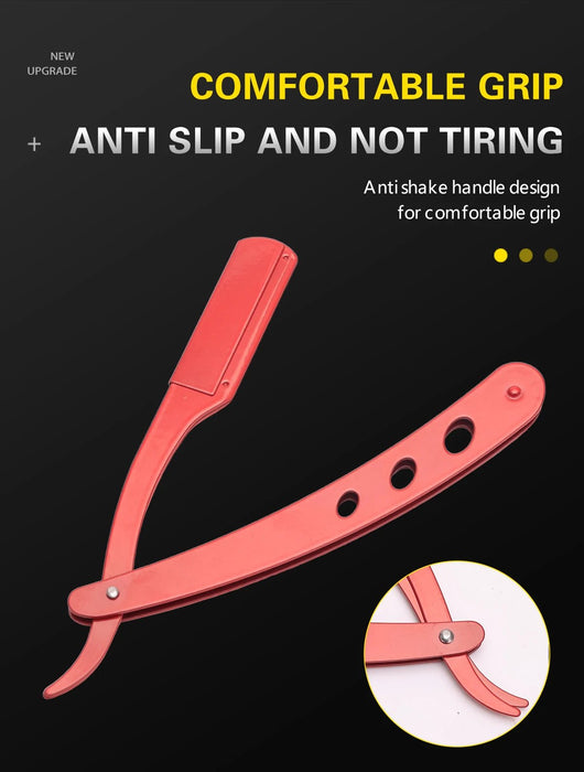 Afeitadora Manual de barbería, estante para maquinilla de afeitar recta, salón de hombres - Quierox - Tienda Online