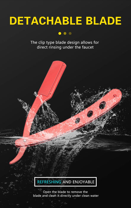 Afeitadora Manual de barbería, estante para maquinilla de afeitar recta, salón de hombres - Quierox - Tienda Online