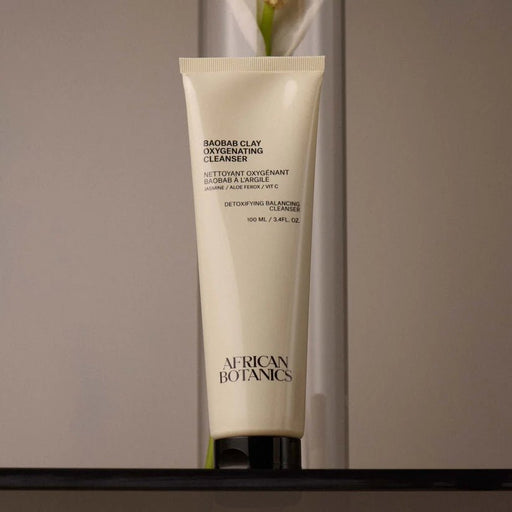African Botanics Limpiador oxigenante de arcilla de baobab, 100ml - Quierox - Tienda Online