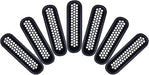 AggAuto Insertos de rejilla compatibles con Jeep Wrangler JK JKU 2007 - 2015, negro mate - Quierox - Tienda Online