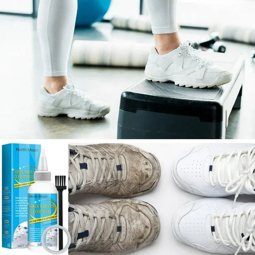 Agiferg Limpiador desechable para zapatos blancos pequeños, gel blanqueador para calzado deportivo - Quierox - Tienda Online