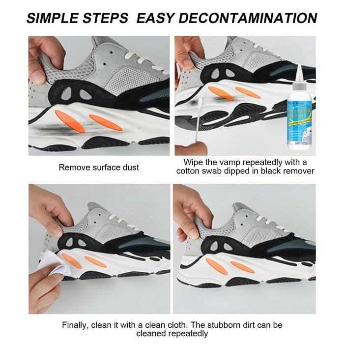 Agiferg Limpiador desechable para zapatos blancos pequeños, gel blanqueador para calzado deportivo - Quierox - Tienda Online