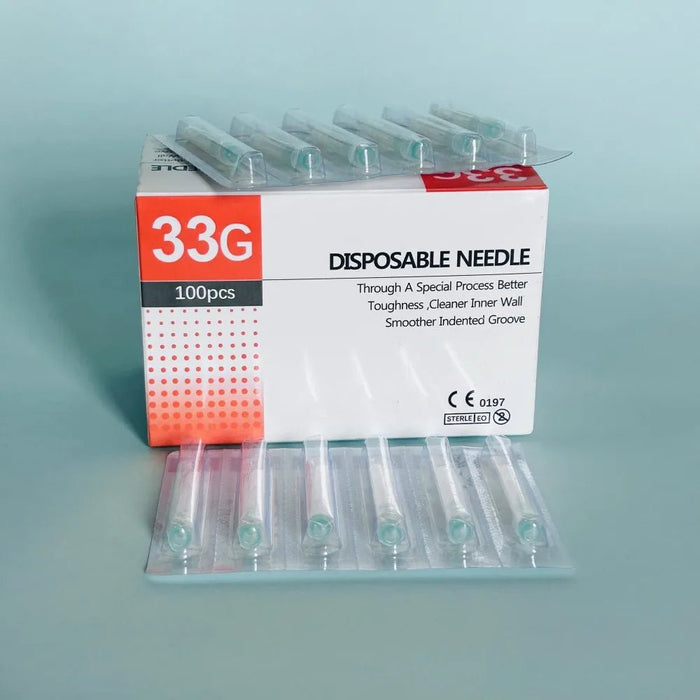 Aguja desechable 33G, herramienta manual de aguja de embalaje Individual estéril de 6MM - Quierox - Tienda Online