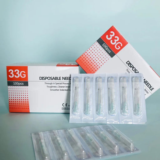 Aguja desechable 33G, herramienta manual de aguja de embalaje Individual estéril de 6MM - Quierox - Tienda Online