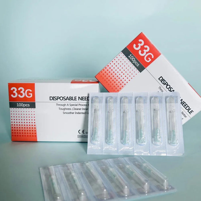 Aguja desechable 33G, herramienta manual de aguja de embalaje Individual estéril de 6MM - Quierox - Tienda Online