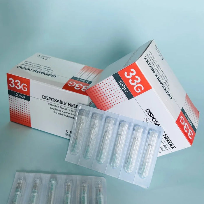 Aguja desechable 33G, herramienta manual de aguja de embalaje Individual estéril de 6MM - Quierox - Tienda Online