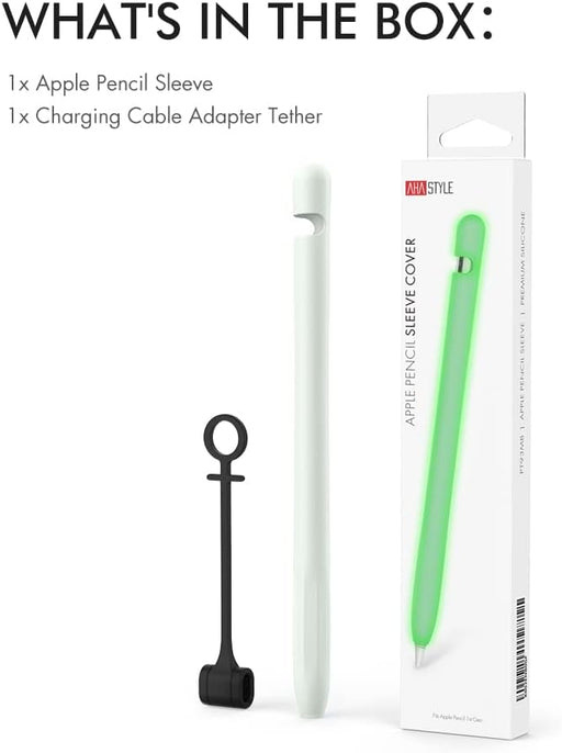 AHASTYLE Funda protectora de silicona antideslizante compatible con Apple Pencil de 1ª generación - Quierox - Tienda Online