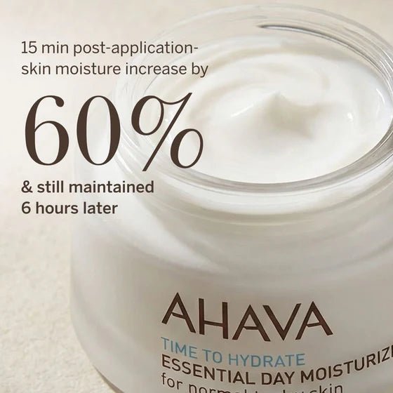 AHAVA Crema hidratante de día esencial Piel normal a seca 50ml - Quierox - Tienda Online