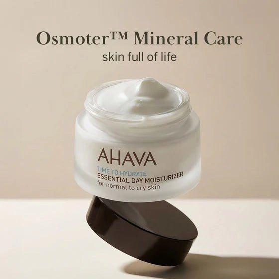 AHAVA Crema hidratante de día esencial Piel normal a seca 50ml - Quierox - Tienda Online