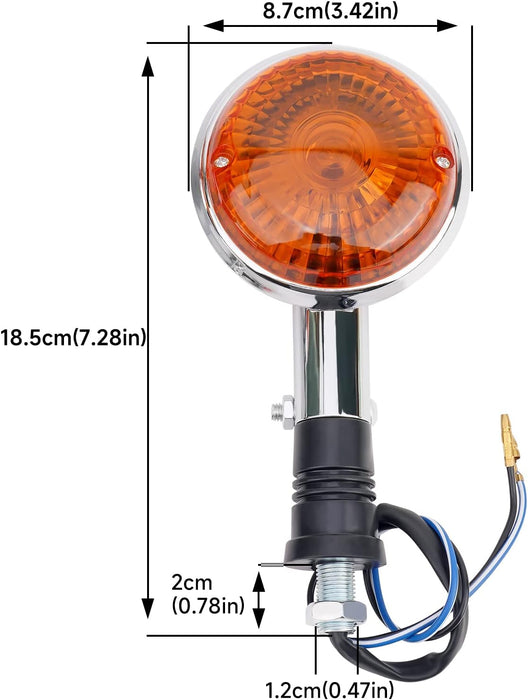 AHL Luz indicadora de giro compatible con Yamaha XV400 XV 400 Virago todos los modelos XV250 XV 250 V - MAX1200 - Quierox - Tienda Online