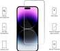 Ailun - Protector de pantalla, iPhone 14 Pro, paquete de 3, protector de lente de cámara - Quierox - Tienda Online