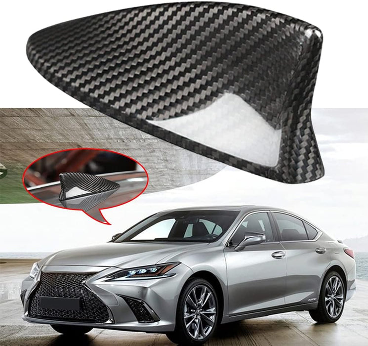 Ajuste para Lexus, fibra de carbono coche techo tiburón aleta cubierta cubierta cubierta - Quierox - Tienda Online