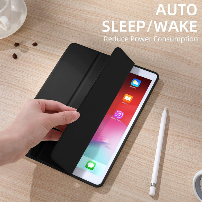 Akkerds Funda para iPad, de 9ª/8ª/7ª generación con soporte para lápiz - Quierox - Tienda Online