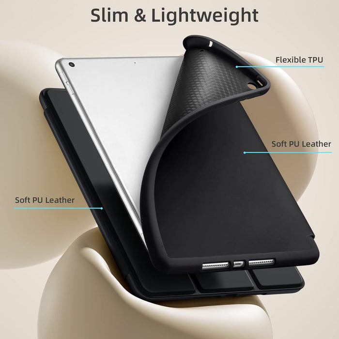 Akkerds Funda para iPad, de 9ª/8ª/7ª generación con soporte para lápiz - Quierox - Tienda Online