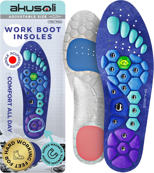 Akusoli Plantillas para hombres y mujeres, plantillas para pies planos y botas - Quierox - Tienda Online