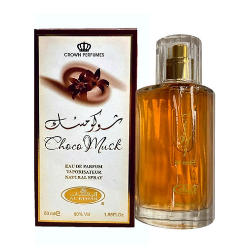 Al - Rehab Choco Musk - Espray natural Eau de Perfume de 1.65 onzas líquidas (1.7 fl oz) - Quierox - Tienda Online