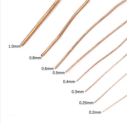 Alambre de Cobre Dorado de 0.3 mm - Quierox - Tienda Online