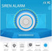 Alarma y timbre de puerta con sonido WiFi inteligente, compatible con las apps Smart Life y Tuya. - Quierox - Tienda Online