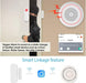 Alarma y timbre de puerta con sonido WiFi inteligente, compatible con las apps Smart Life y Tuya. - Quierox - Tienda Online