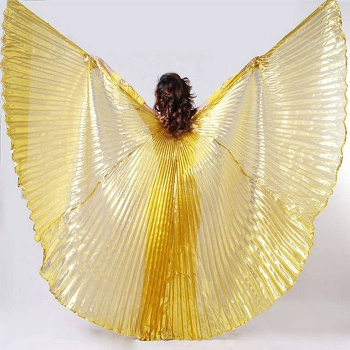 Alas de danza del vientre para mujer dorado - Quierox - Tienda Online