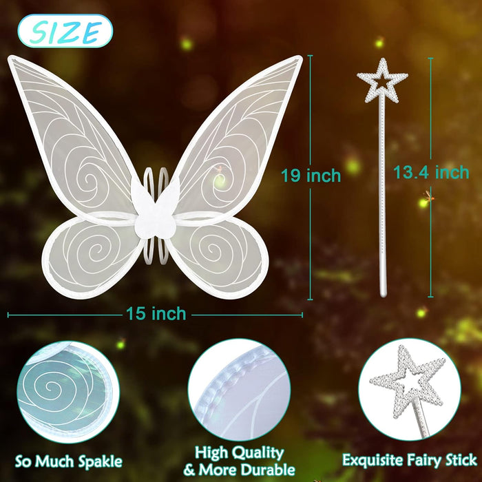 Alas de hadas quescu para adultos, alas de mariposa para niñas, alas de ángel - Quierox - Tienda Online