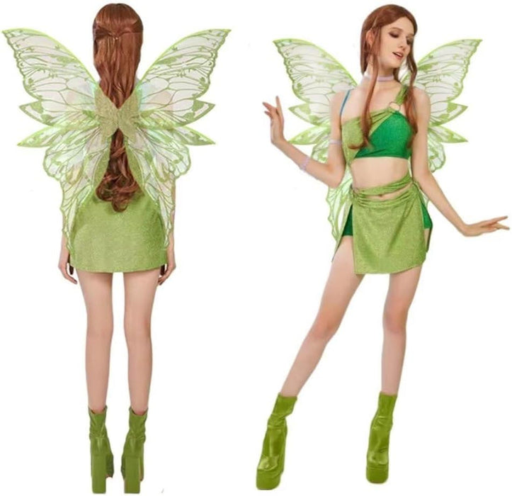 Alas grandes de hada, alas de hada de mariposa para niñas y mujeres, alas de mariposa, ángel, elfo - Quierox - Tienda Online