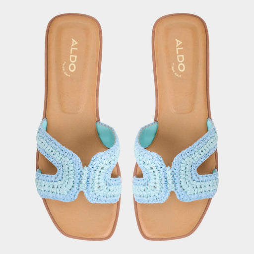 Aldo Itsandal sandalias planas azules para mujer - Quierox - Tienda Online