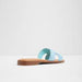 Aldo Itsandal sandalias planas azules para mujer - Quierox - Tienda Online