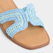 Aldo Itsandal sandalias planas azules para mujer - Quierox - Tienda Online