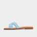 Aldo Itsandal sandalias planas azules para mujer - Quierox - Tienda Online