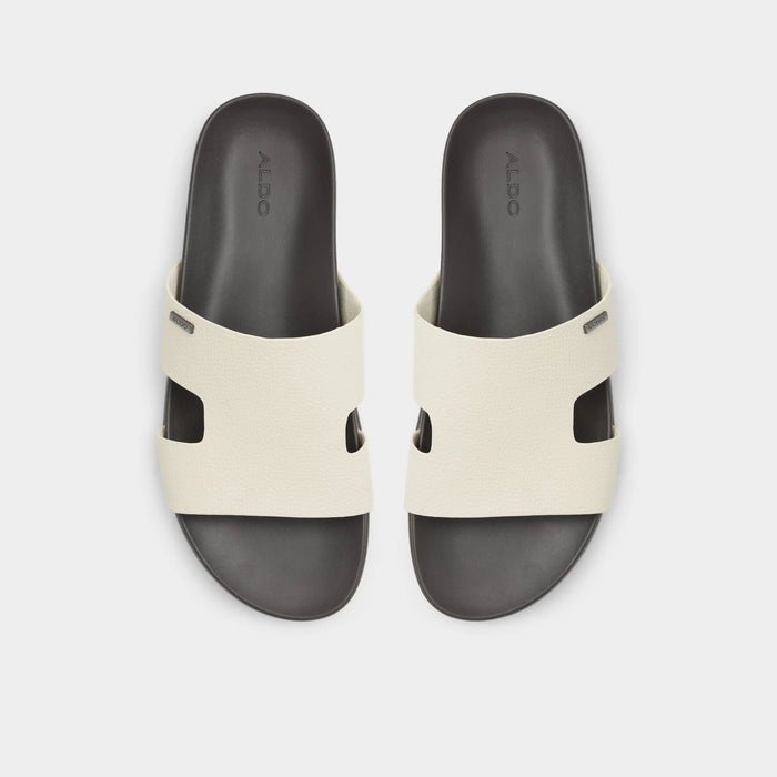 ALDO Sandalias de cuero repujado con recortes laterales, perfectas para mantenerte fresco - Quierox - Tienda Online