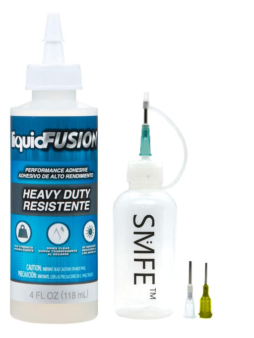 Aleene's Liquid Fusion - Adhesivo de uretano transparente, paquete de 4 onzas con botella para apretar SMFE - Quierox - Tienda Online