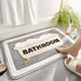 Alfombra de baño, súper absorbente, absorción de agua y secado rápido 12*18 pulgadas - Quierox - Tienda Online