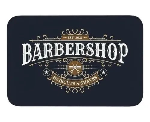 Alfombra de bienvenida para Barbería 50x80cm - Quierox - Tienda Online