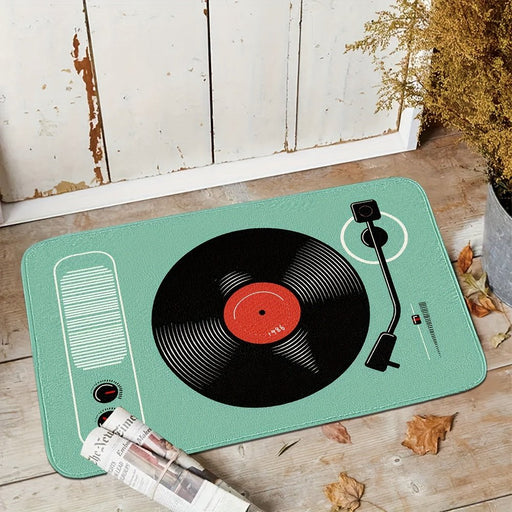 Alfombra de Entrada con Diseño de Vinilo Vintage, Duradera - Quierox - Tienda Online