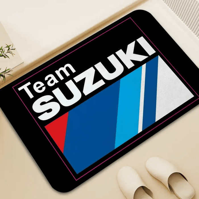 ALFOMBRA DE ENTRADA [Team SUZUKI] Perfecto para decorar habitaciones - Quierox - Tienda Online
