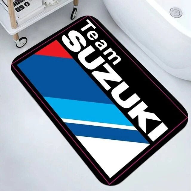 ALFOMBRA DE ENTRADA [Team SUZUKI] Perfecto para decorar habitaciones - Quierox - Tienda Online
