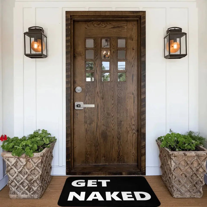 Alfombra en blanco y negro antideslizante, para baño, cocina, garaje 50X80cm - Quierox - Tienda Online