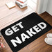 Alfombra en blanco y negro antideslizante, para baño, cocina, garaje 50X80cm - Quierox - Tienda Online