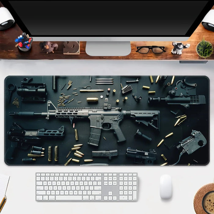 Alfombrilla de escritorio grande para gamers de goma antideslizante 700mmx300mm - Quierox - Tienda Online