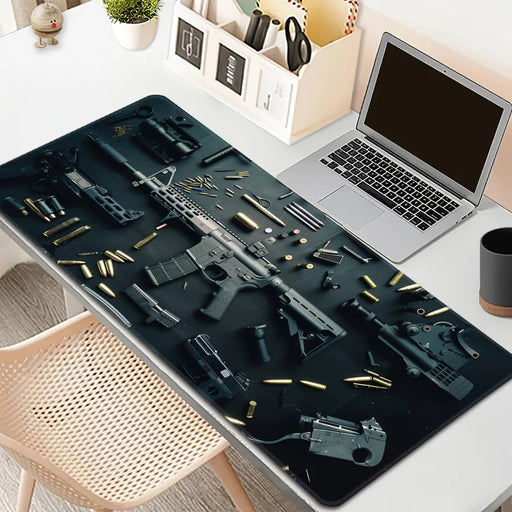 Alfombrilla de escritorio grande para gamers de goma antideslizante 700mmx300mm - Quierox - Tienda Online