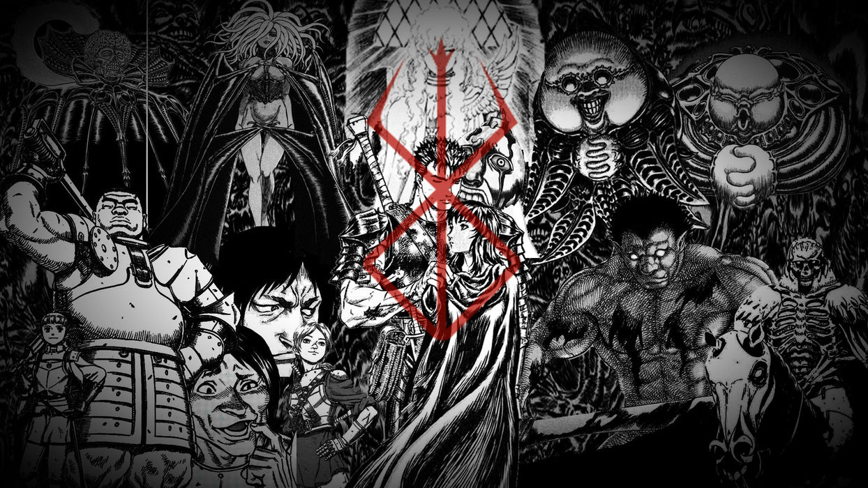 Alfombrilla de ratón de anime Berserk 40x80cm - Quierox - Tienda Online